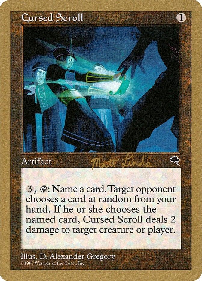 Magic: The Gathering MTG Single Cursed Scroll [World Championship Decks 1999]