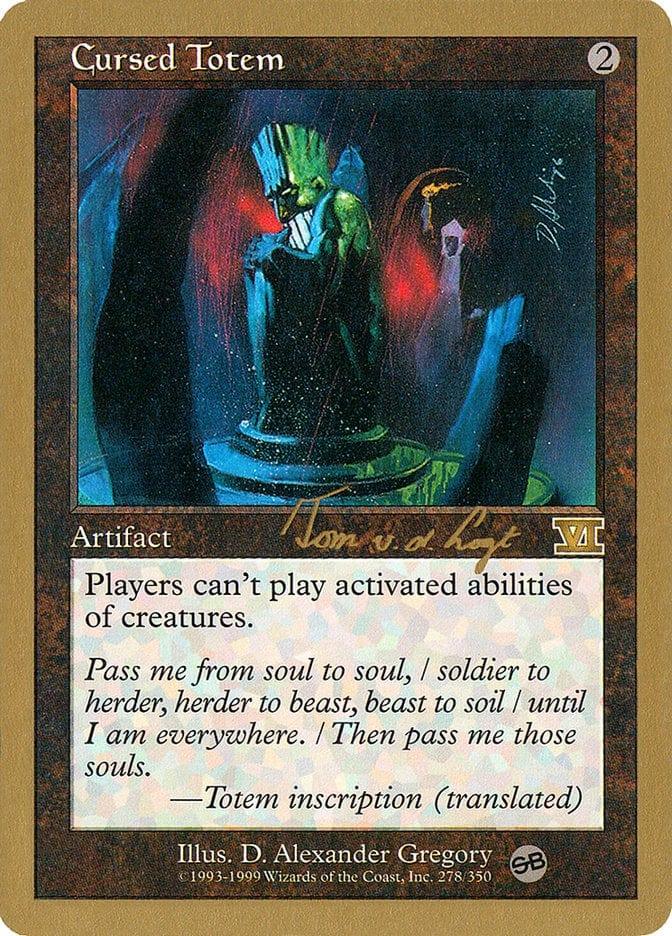 Magic: The Gathering MTG Single Cursed Totem [World Championship Decks 2000]