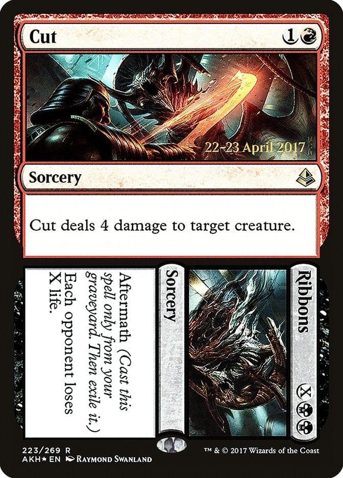 Magic: The Gathering MTG Single Cut // Ribbons  [Amonkhet Prerelease Promos]