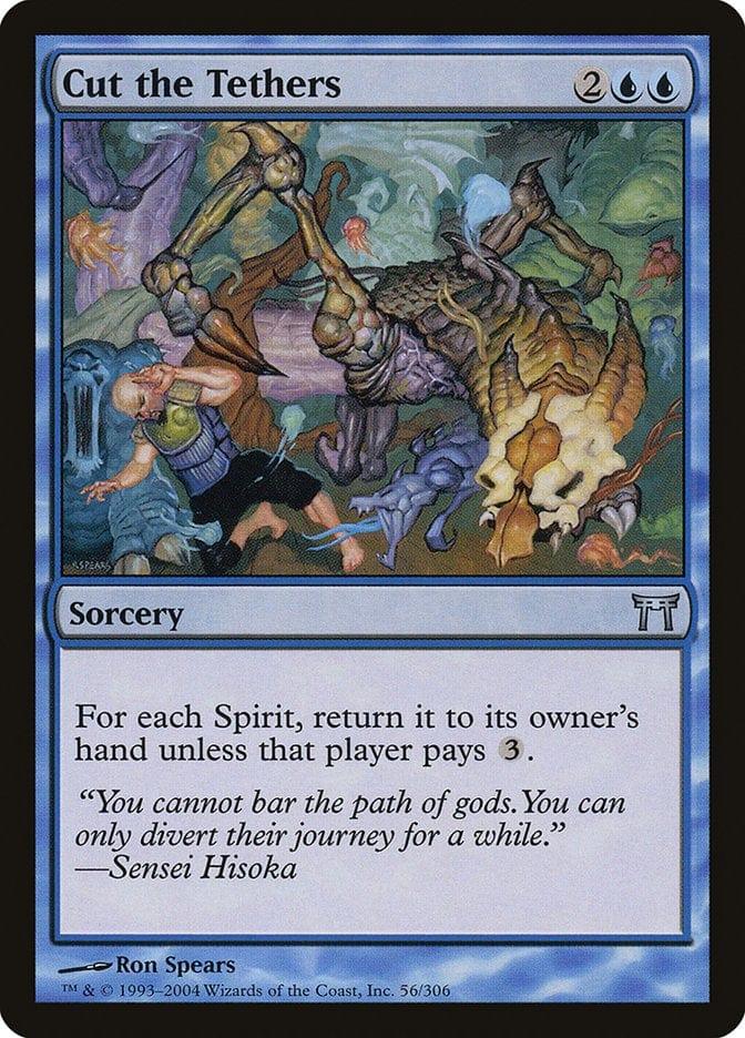 Magic: The Gathering MTG Single Cut the Tethers [Champions of Kamigawa]