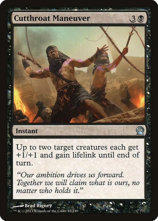 Magic: The Gathering MTG Single Cutthroat Maneuver [Theros]