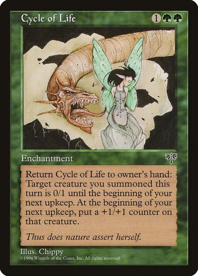 Magic: The Gathering MTG Single Cycle of Life [Mirage]