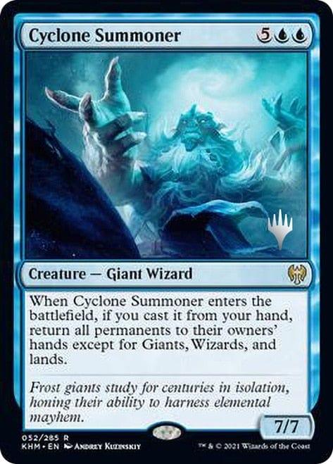 Magic: The Gathering MTG Single Cyclone Summoner [Kaldheim Promo Pack]