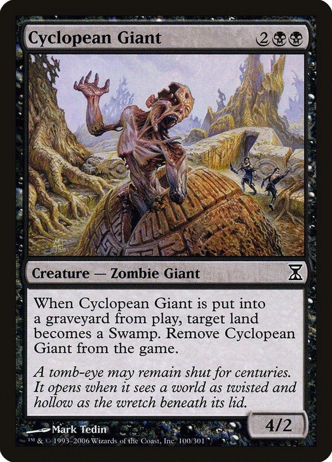Magic: The Gathering MTG Single Cyclopean Giant [Time Spiral]