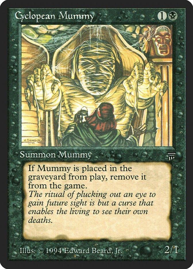 Magic: The Gathering MTG Single Cyclopean Mummy [Legends]