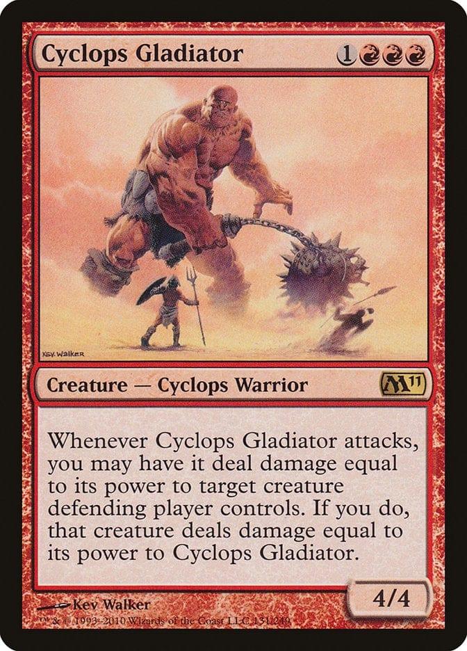 Magic: The Gathering MTG Single Cyclops Gladiator [Magic 2011]