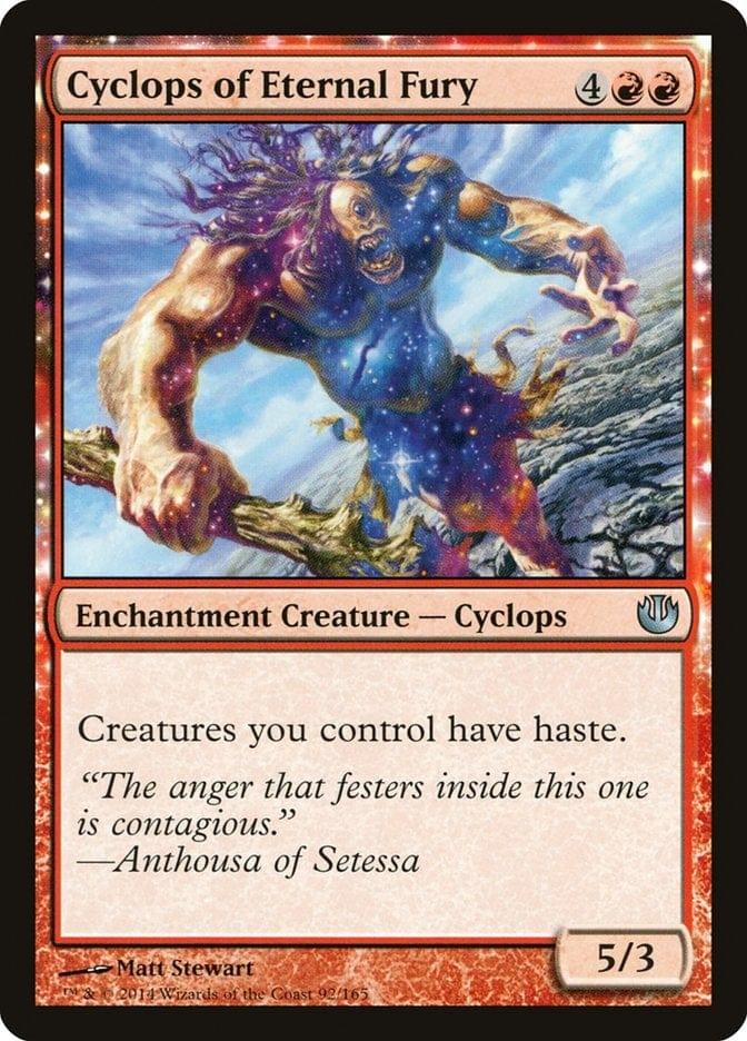 Magic: The Gathering MTG Single Cyclops of Eternal Fury [Journey into Nyx]