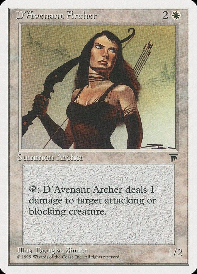 Magic: The Gathering MTG Single D'Avenant Archer [Chronicles]