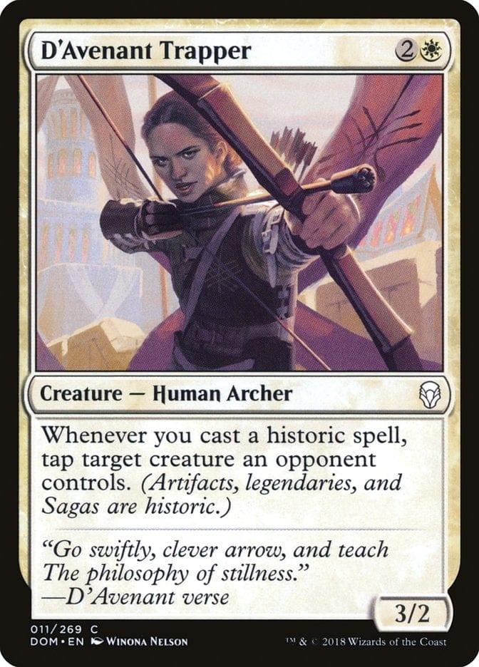 Magic: The Gathering MTG Single D'Avenant Trapper [Dominaria]
