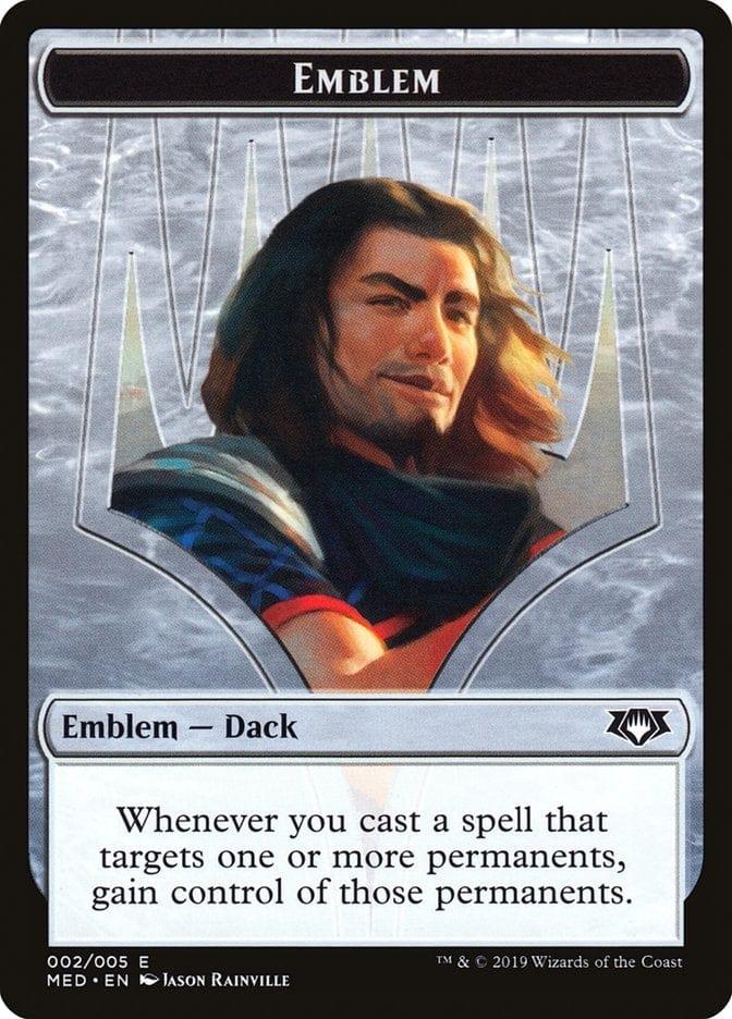 Magic: The Gathering MTG Single Dack Fayden Emblem [Mythic Edition Tokens]
