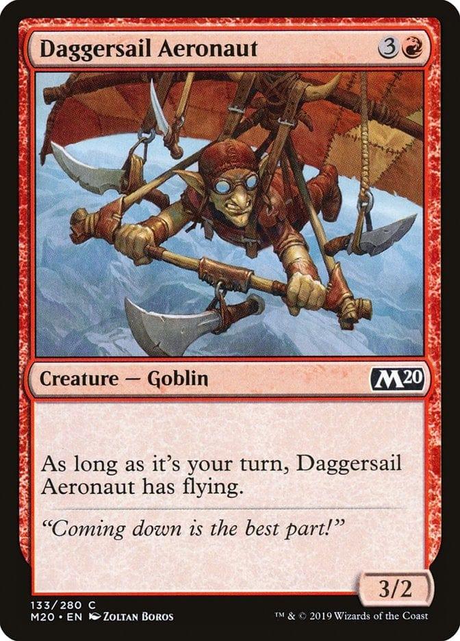 Magic: The Gathering MTG Single Daggersail Aeronaut [Core Set 2020]