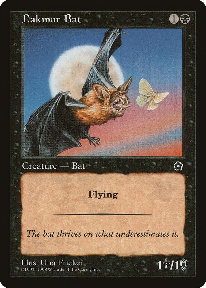 Magic: The Gathering MTG Single Dakmor Bat [Portal Second Age]