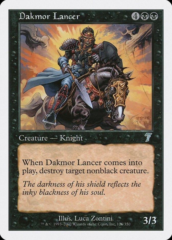Magic: The Gathering MTG Single Dakmor Lancer [Seventh Edition]