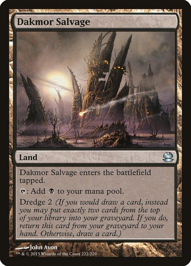 Magic: The Gathering MTG Single Dakmor Salvage [Modern Masters]