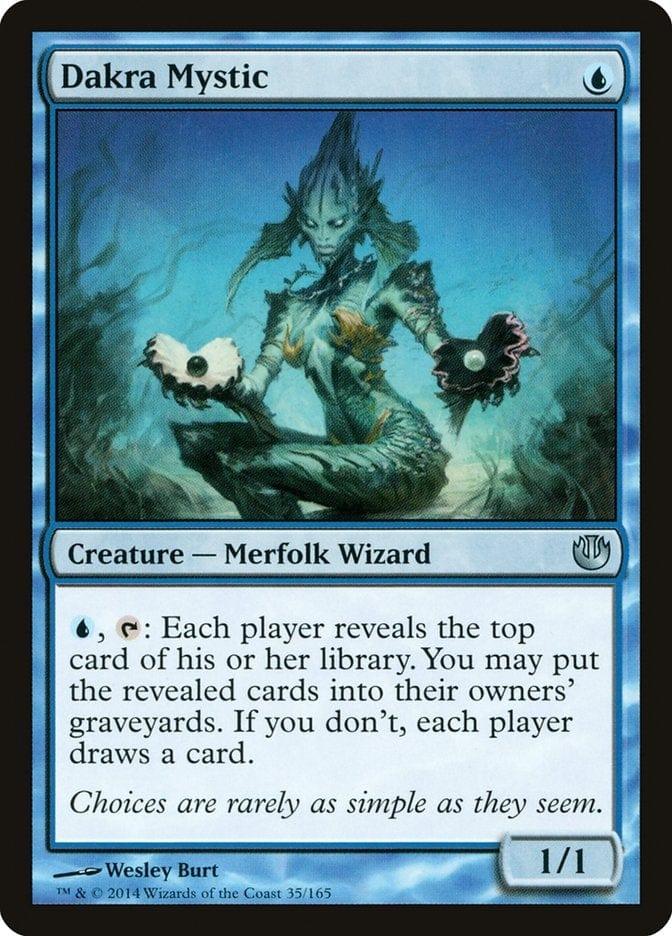 Magic: The Gathering MTG Single Dakra Mystic [Journey into Nyx]
