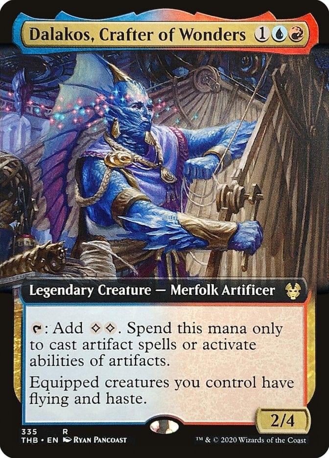 Magic: The Gathering MTG Single Dalakos, Crafter of Wonders (Extended) [Theros Beyond Death]