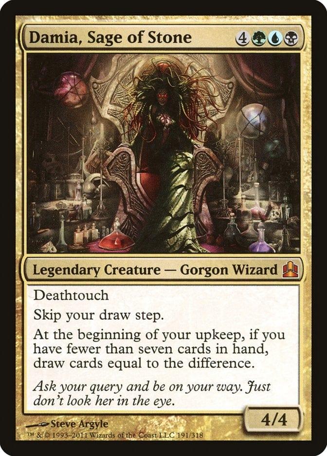 Magic: The Gathering MTG Single Damia, Sage of Stone [Commander 2011]