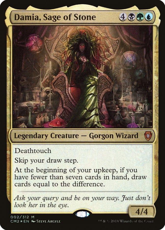 Magic: The Gathering MTG Single Damia, Sage of Stone [Commander Anthology Volume II]
