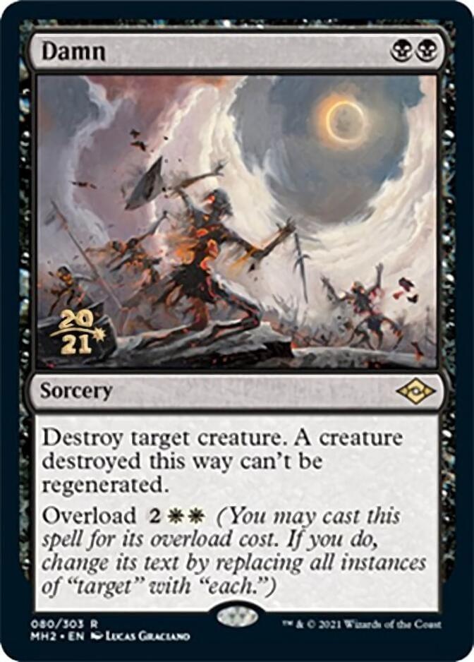 Magic: The Gathering MTG Single Damn [Modern Horizons 2 Prerelease Promos]