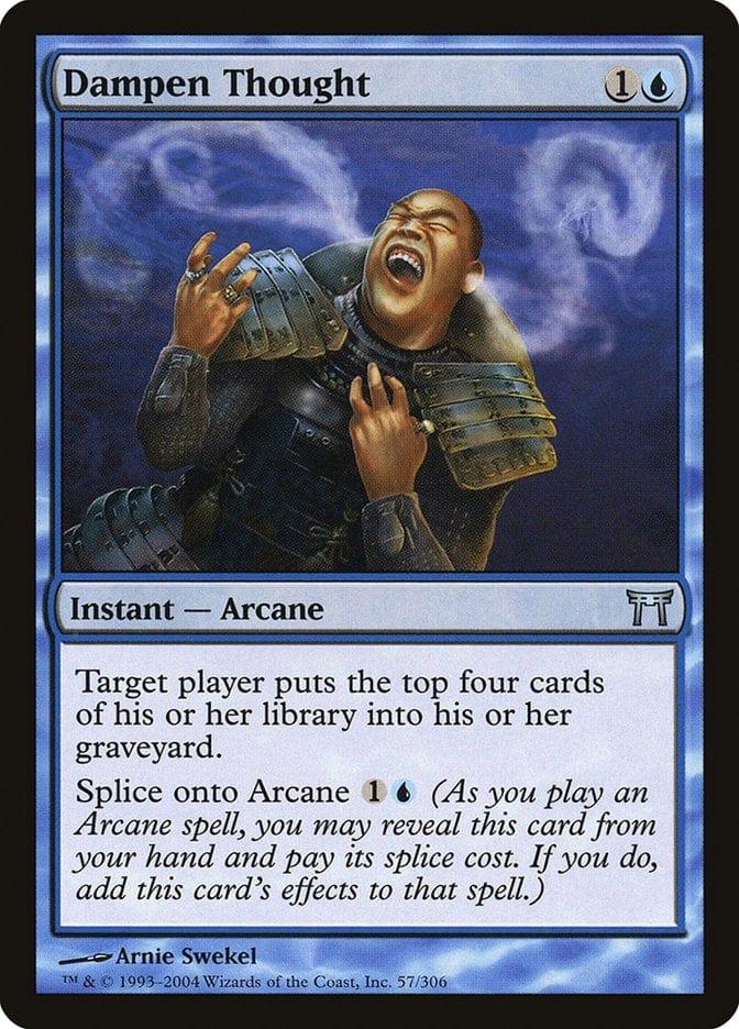 Magic: The Gathering MTG Single Dampen Thought [Champions of Kamigawa]