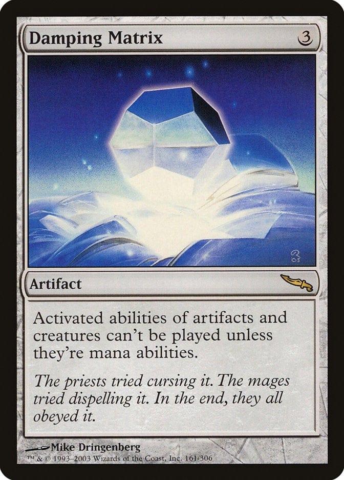 Magic: The Gathering MTG Single Damping Matrix [Mirrodin]