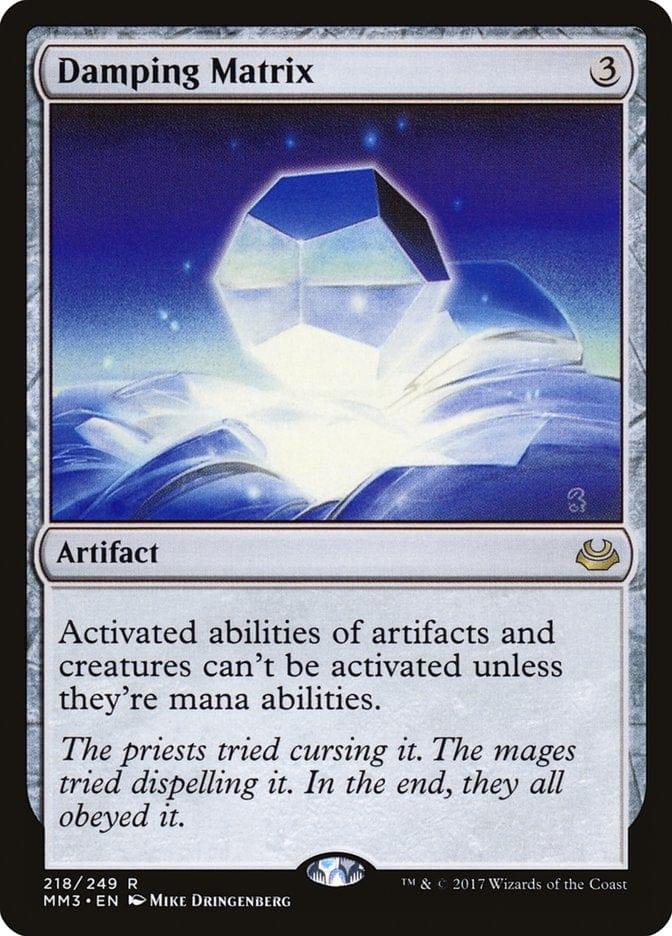 Magic: The Gathering MTG Single Damping Matrix [Modern Masters 2017]