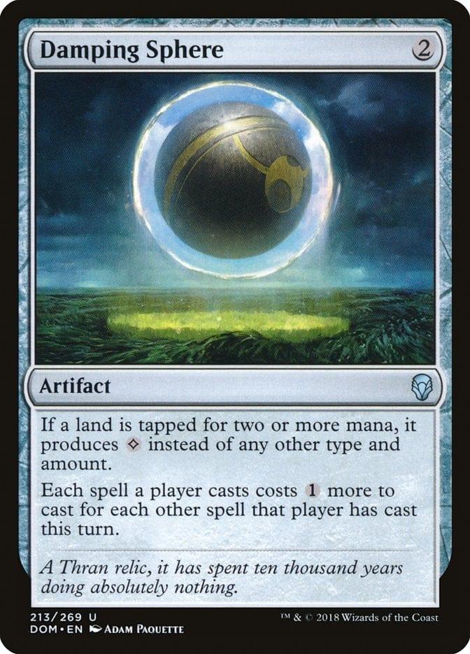 Magic: The Gathering MTG Single Damping Sphere [Dominaria]