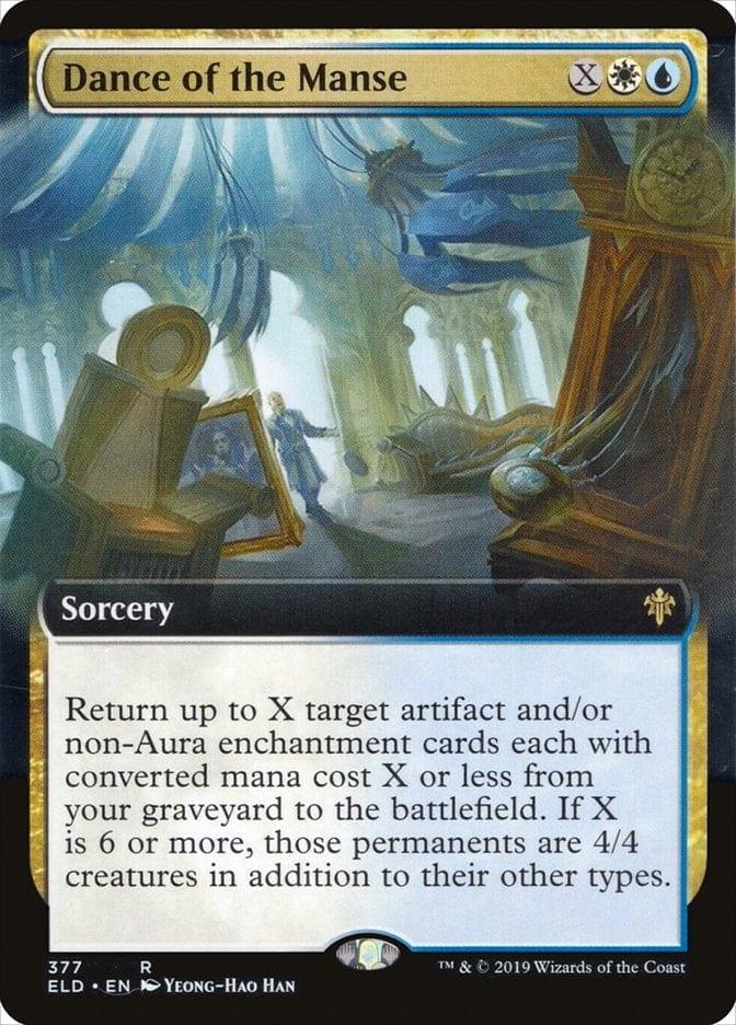 Magic: The Gathering MTG Single Dance of the Manse (Extended) [Throne of Eldraine]