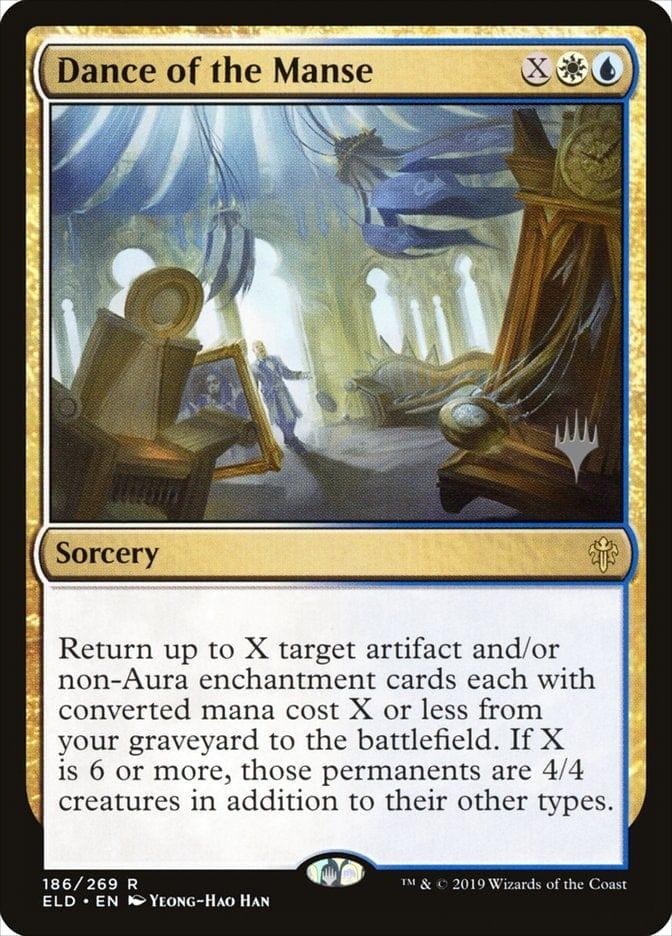 Magic: The Gathering MTG Single Dance of the Manse (Promo Pack) [Throne of Eldraine Promos]