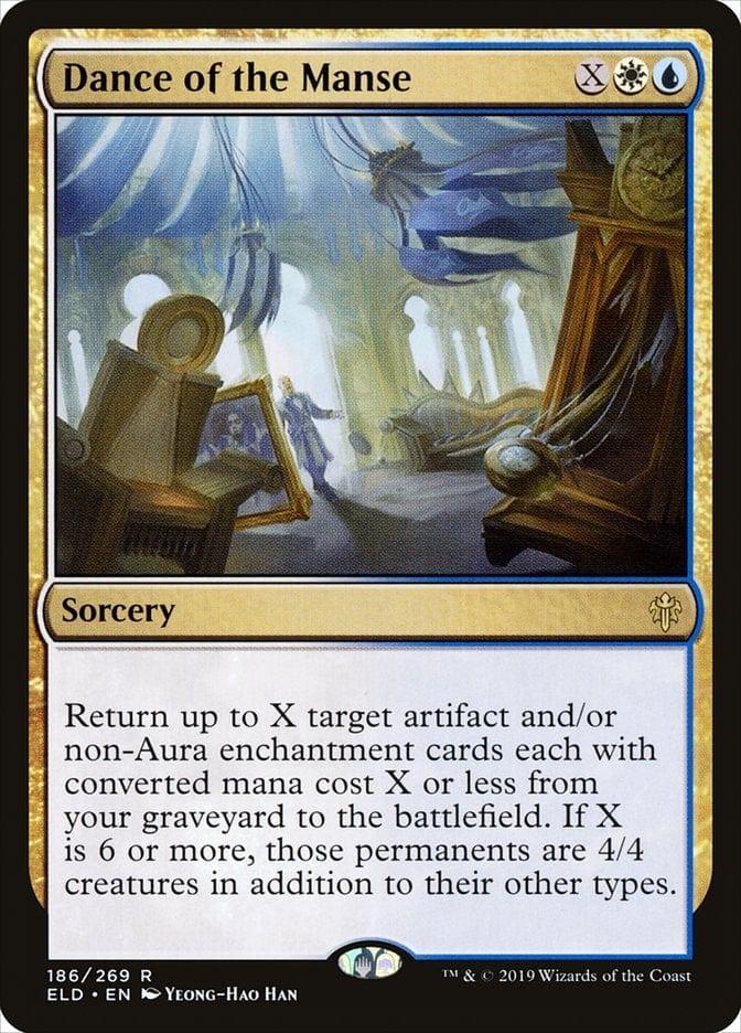 Magic: The Gathering MTG Single Dance of the Manse [Throne of Eldraine]