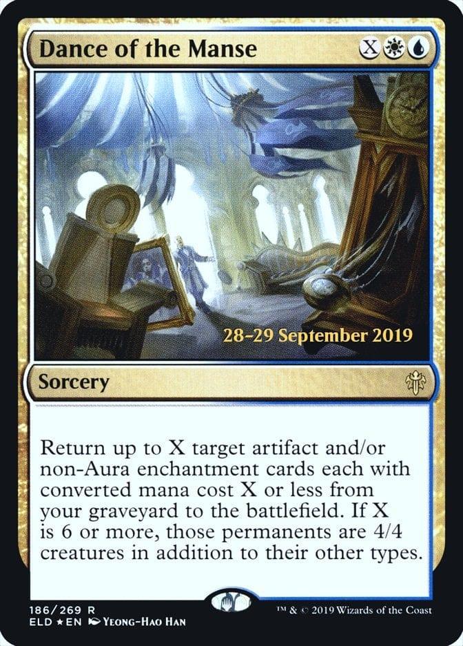 Magic: The Gathering MTG Single Dance of the Manse  [Throne of Eldraine Prerelease Promos]