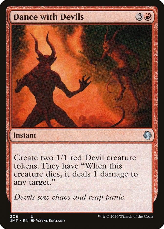Magic: The Gathering MTG Single Dance with Devils [Jumpstart]