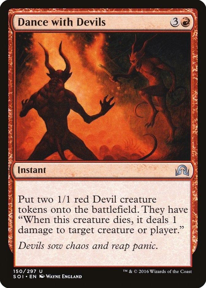 Magic: The Gathering MTG Single Dance with Devils [Shadows over Innistrad]