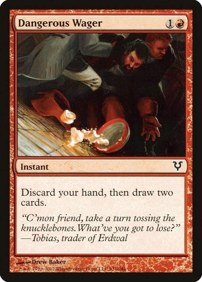 Magic: The Gathering MTG Single Dangerous Wager [Avacyn Restored]