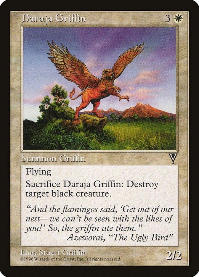 Magic: The Gathering MTG Single Daraja Griffin [Visions]