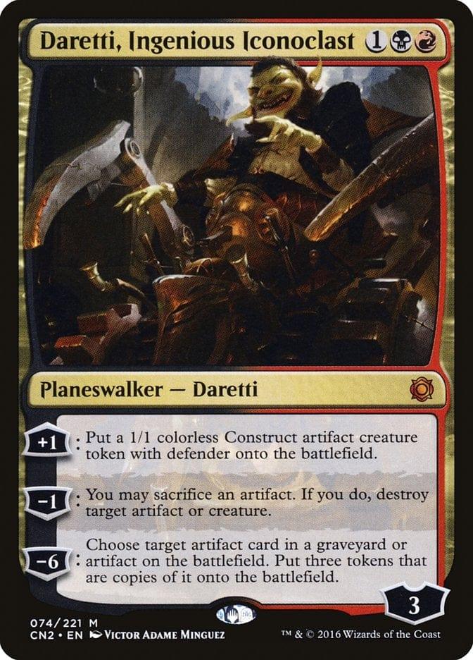 Magic: The Gathering MTG Single Daretti, Ingenious Iconoclast [Conspiracy: Take the Crown]
