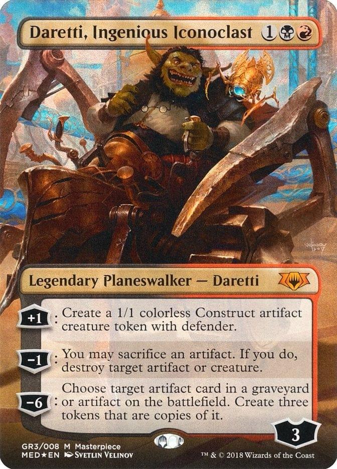 Magic: The Gathering MTG Single Daretti, Ingenious Iconoclast [Mythic Edition]