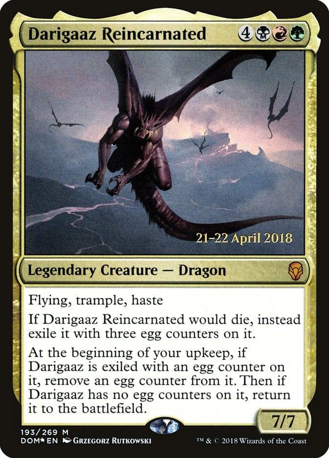 Magic: The Gathering MTG Single Darigaaz Reincarnated  [Dominaria Prerelease Promos]