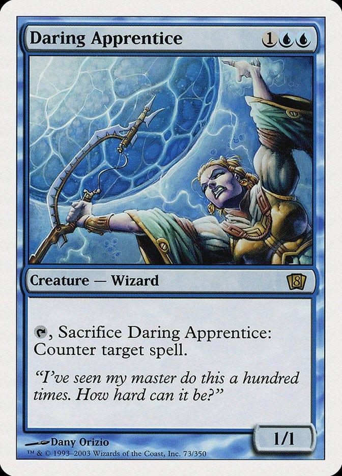 Magic: The Gathering MTG Single Daring Apprentice [Eighth Edition]