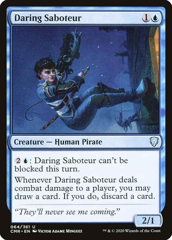 Magic: The Gathering MTG Single Daring Saboteur [Commander Legends]