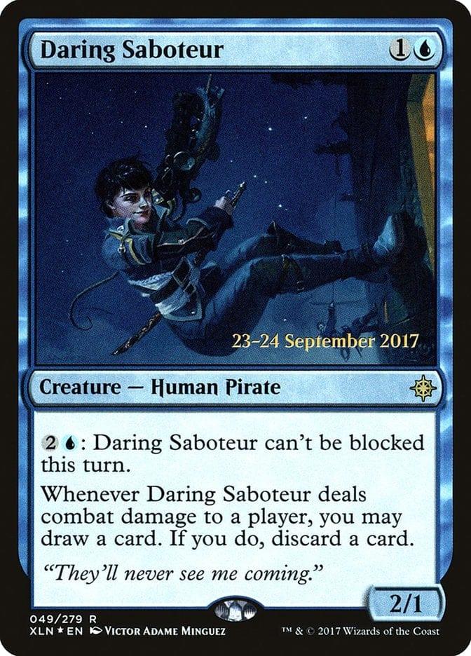 Magic: The Gathering MTG Single Daring Saboteur  [Ixalan Prerelease Promos]