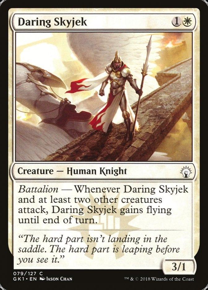 Magic: The Gathering MTG Single Daring Skyjek [Guilds of Ravnica Guild Kit]