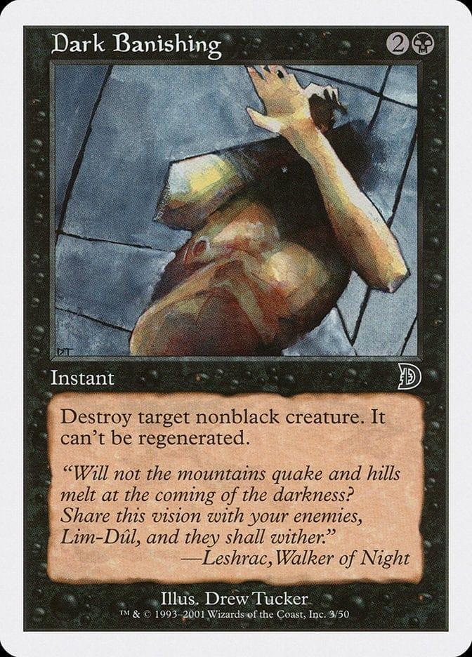 Magic: The Gathering MTG Single Dark Banishing [Deckmasters]