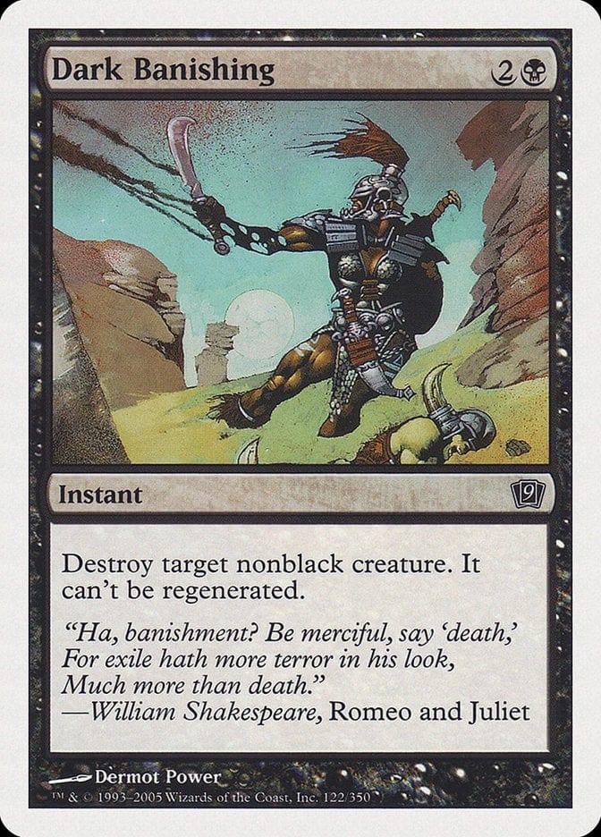 Magic: The Gathering MTG Single Dark Banishing [Ninth Edition]