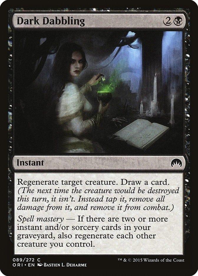 Magic: The Gathering MTG Single Dark Dabbling [Magic Origins]