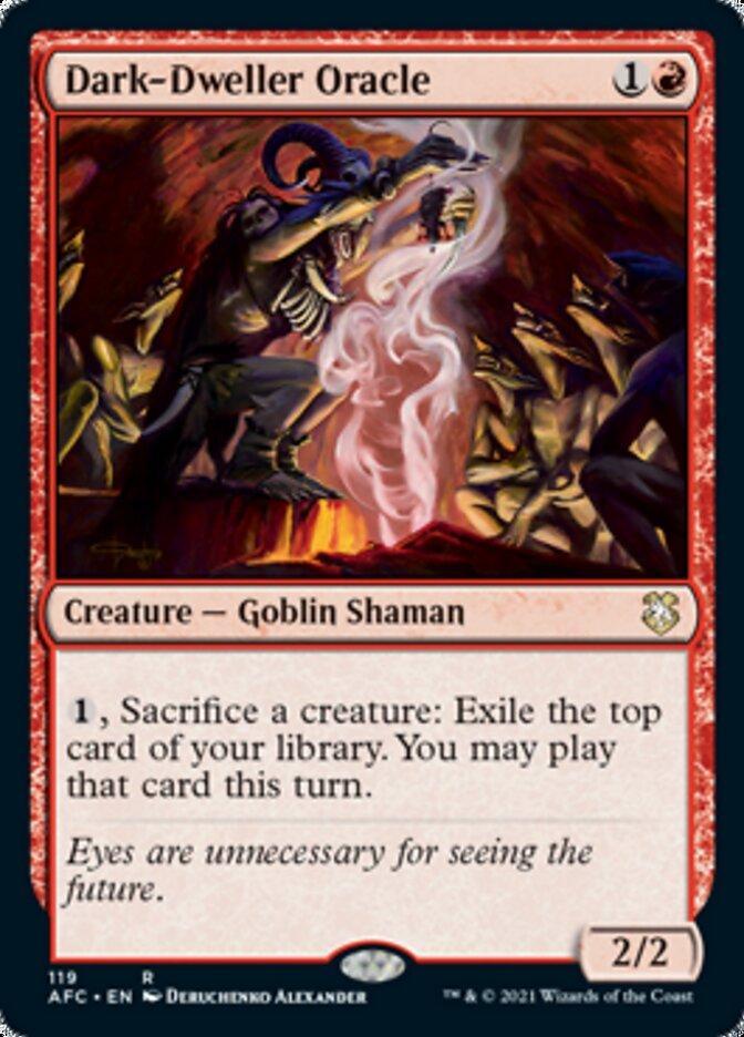 Magic: The Gathering MTG Single Dark-Dweller Oracle [Dungeons & Dragons: Adventures in the Forgotten Realms Commander]
