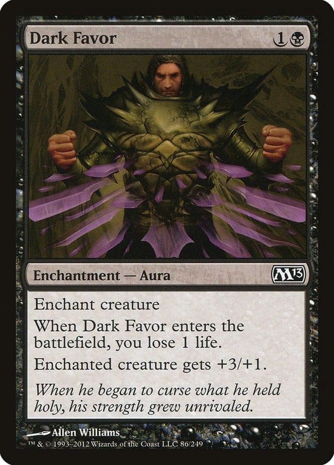 Magic: The Gathering MTG Single Dark Favor [Magic 2013]
