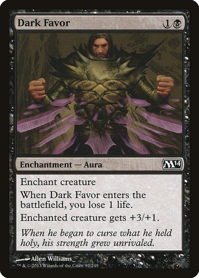 Magic: The Gathering MTG Single Dark Favor [Magic 2014]