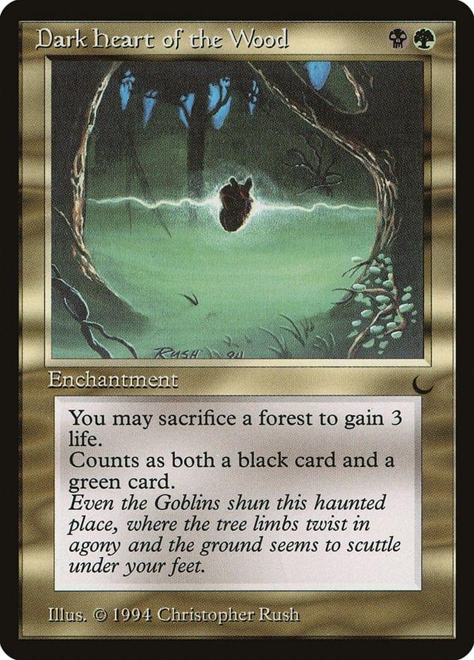 Magic: The Gathering MTG Single Dark Heart of the Wood [The Dark]