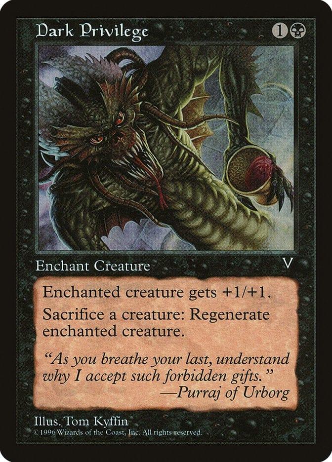 Magic: The Gathering MTG Single Dark Privilege [Multiverse Gift Box]